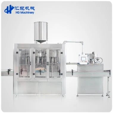 Machine de conditionnement de remplissage chaude de boisson de jus de fruit concentrée par pression normale